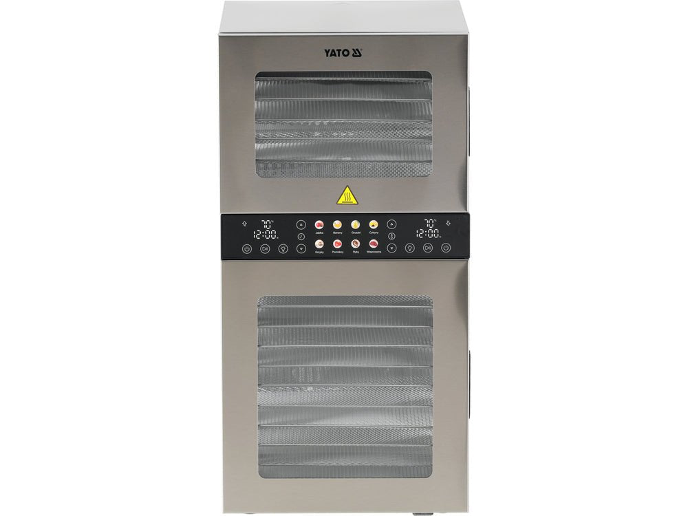 Susa de uscare alimentara 20 tavi YATO YG-16001, 1500 W - imagine 3