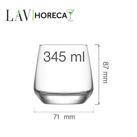 Pahar de whisky Lyon 345ml, LAV