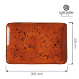 Farfurie dreptunghiulara Dahlia, 300x200 mm Fine Dine