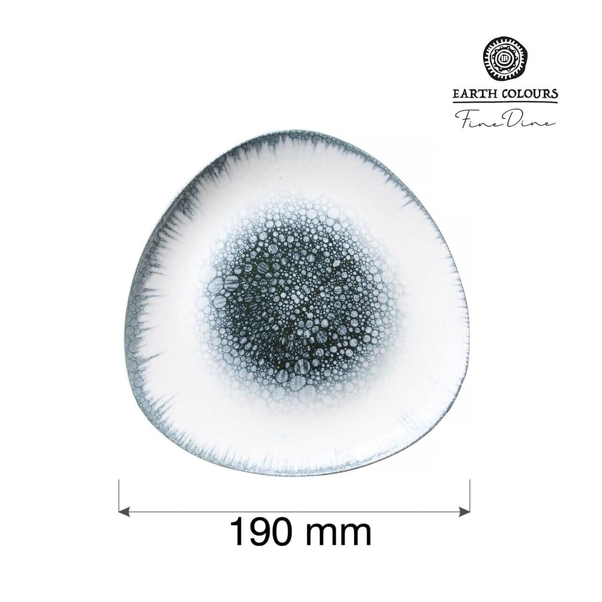 Farfurie triunghiulară Infinity, 190 mm Fine Dine