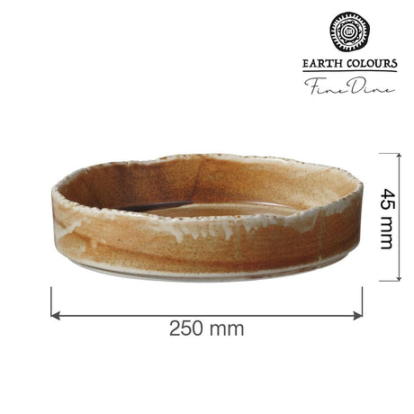 Farfurie Constancy cu margine înaltă, 250 mm  Fine Dine