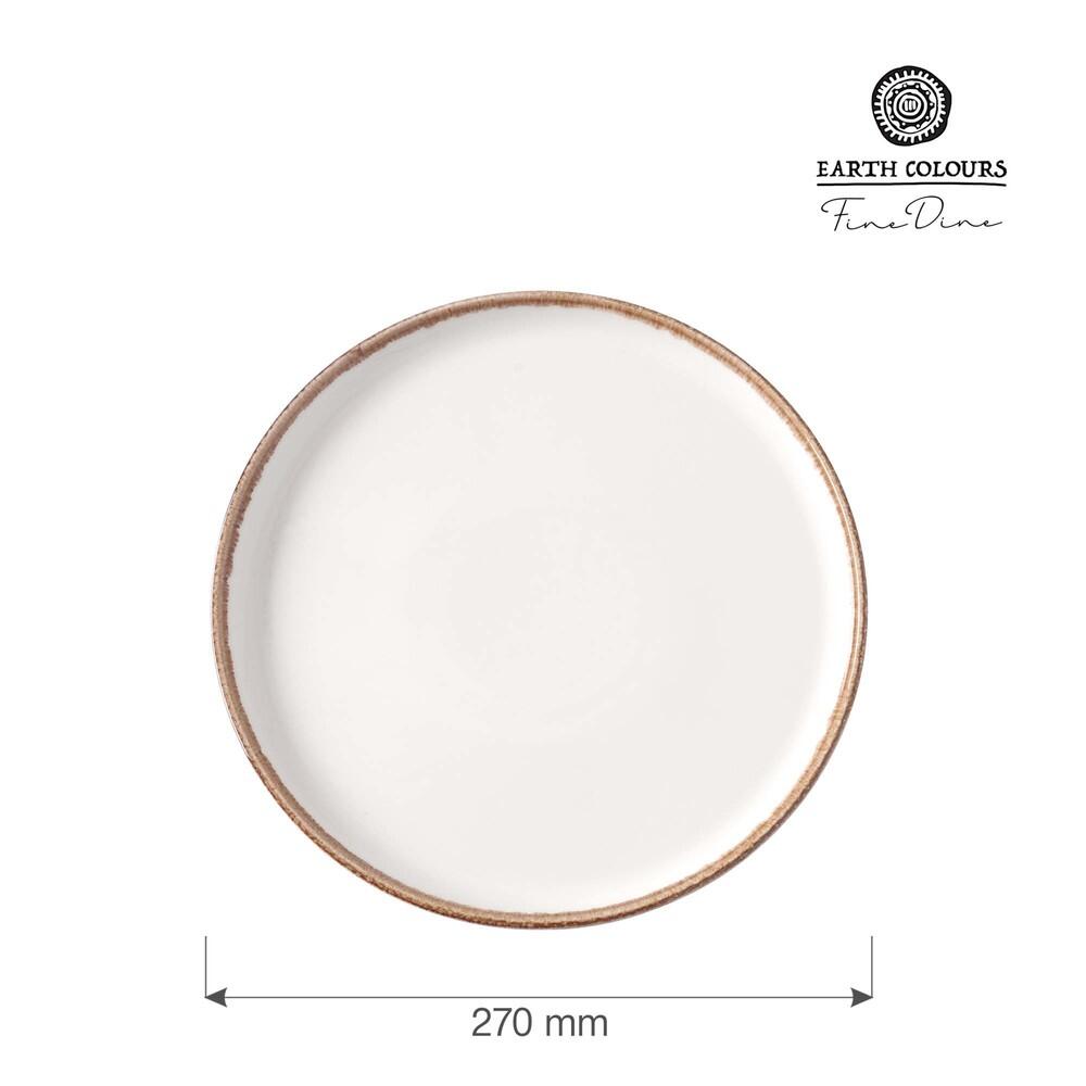 Farfurie cu margine inalta Vanilla, 270 mm Fine Dine