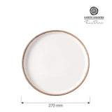 Farfurie cu margine inalta Vanilla, 270 mm Fine Dine