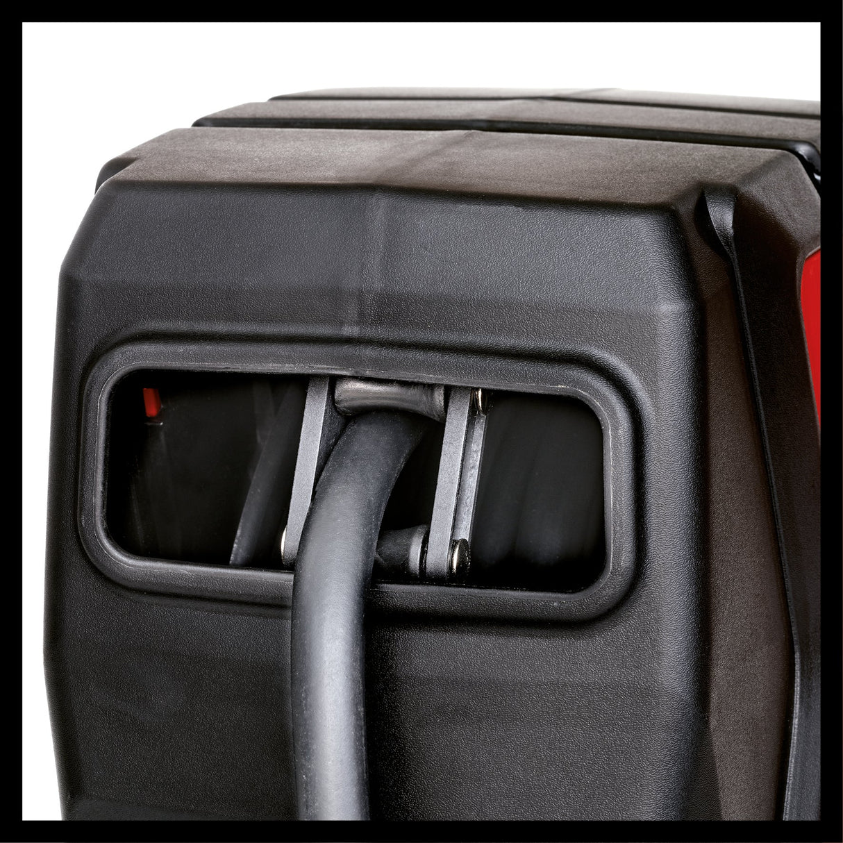 Tambur cu furtun aer comprimat Einhell TC - PH 150, lungime furtun 15 m + 1,5 m furtun de conectare, diametru interior furtun 9 mm, presiune maxima de functionare 16 bar, incl. suport de perete Einhell - scule electrice si unelte profesionale - BricoMart