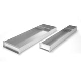 Tava aluminiu pentru copt, Hendi, 580x100x(H)50mm