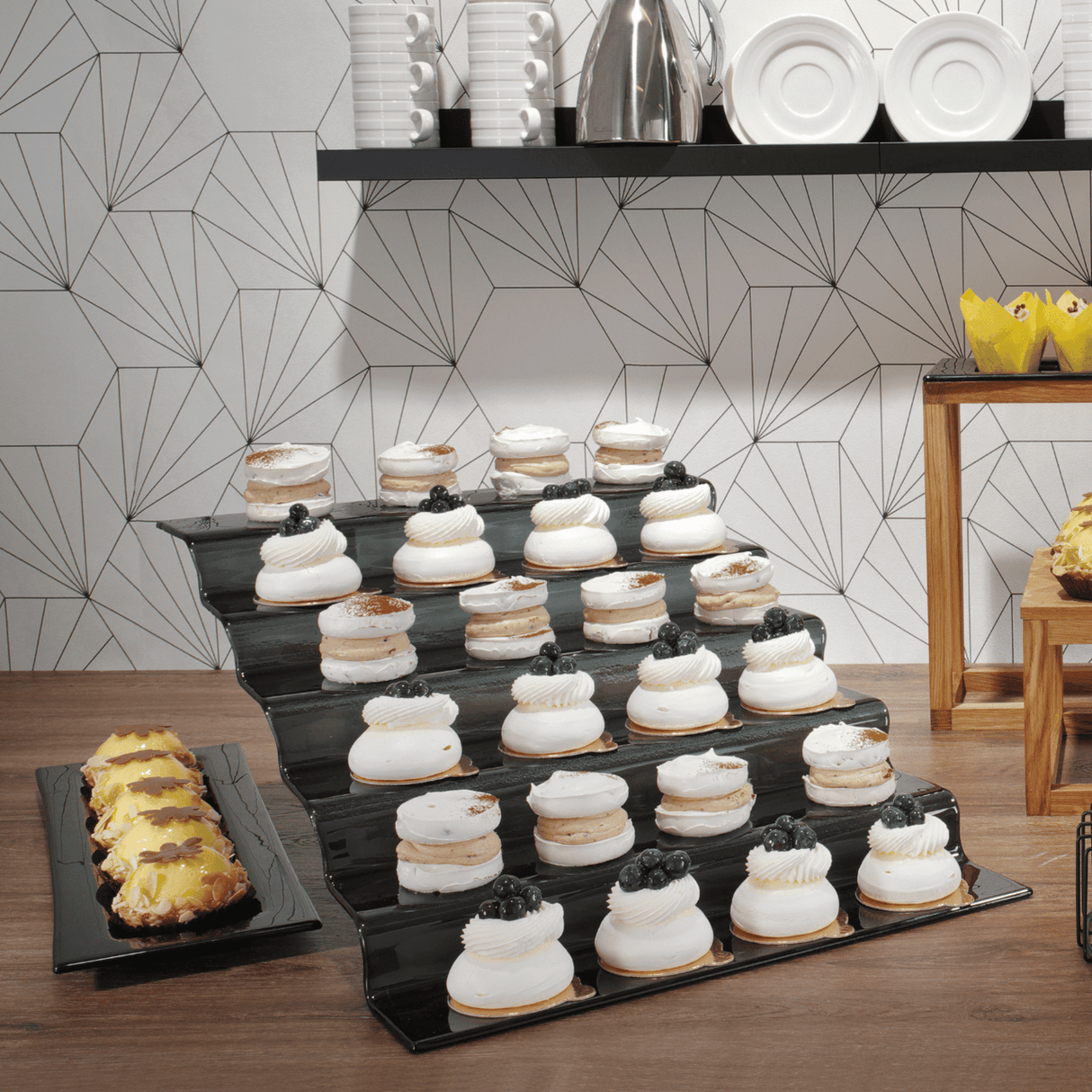 Tava din sticla neagra Vetro GN 2/4 , Fine Dine