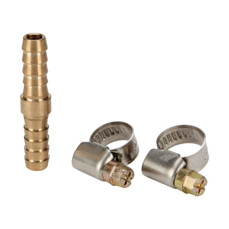 Teava de conectare a furtunului originala Einhell de 9 mm (accesorii pentru compresor, cu diametrul de 9 mm, din alama rezistenta, pentru furtunuri de aer comprimat, inclusiv 2x cleme) Einhell - scule electrice si unelte profesionale - BricoMart