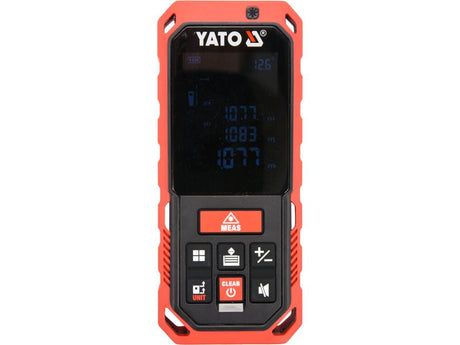 TELEMETRU CU LASER, YATO YT-73127 0.2-60M, CALCUL SUPRAFATA SI VOLUM YATO - scule electrice si unelte profesionale - BricoMart