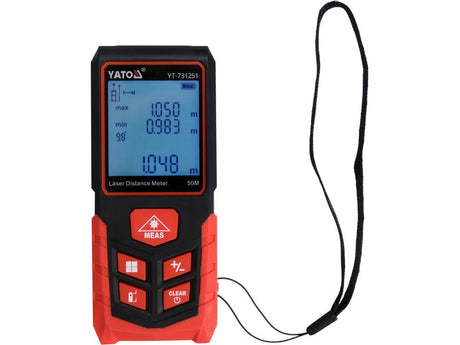 TELEMETRU LASER 50M YATO YT - 731251 YATO - scule electrice si unelte profesionale - BricoMart