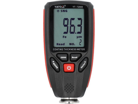 TESTER DIGITAL DE GROSIME VOPSEA Yato YT - 72900 - 1,3 mm, 1,5 mm, 25 mm, 6 mm Yato - scule electrice si unelte profesionale - BricoMart