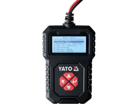 TESTER ELECTRONIC PENTRU YATO YT-83114 ACUMULATORI 12V YATO - scule electrice si unelte profesionale - BricoMart