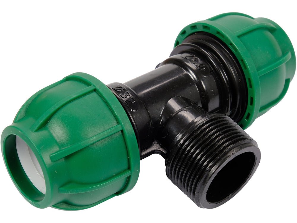 TEU COMPRESIUNE FILET EXTERIOR 32MM X 1 - 1/4'' (5/4'') X 32MM Flo 88908 Flo - scule electrice si unelte profesionale - BricoMart