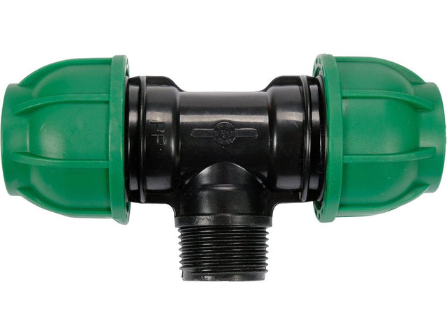 TEU COMPRESIUNE FILET EXTERIOR 32MMX1/2''X32MM Flo 88905 Flo - scule electrice si unelte profesionale - BricoMart