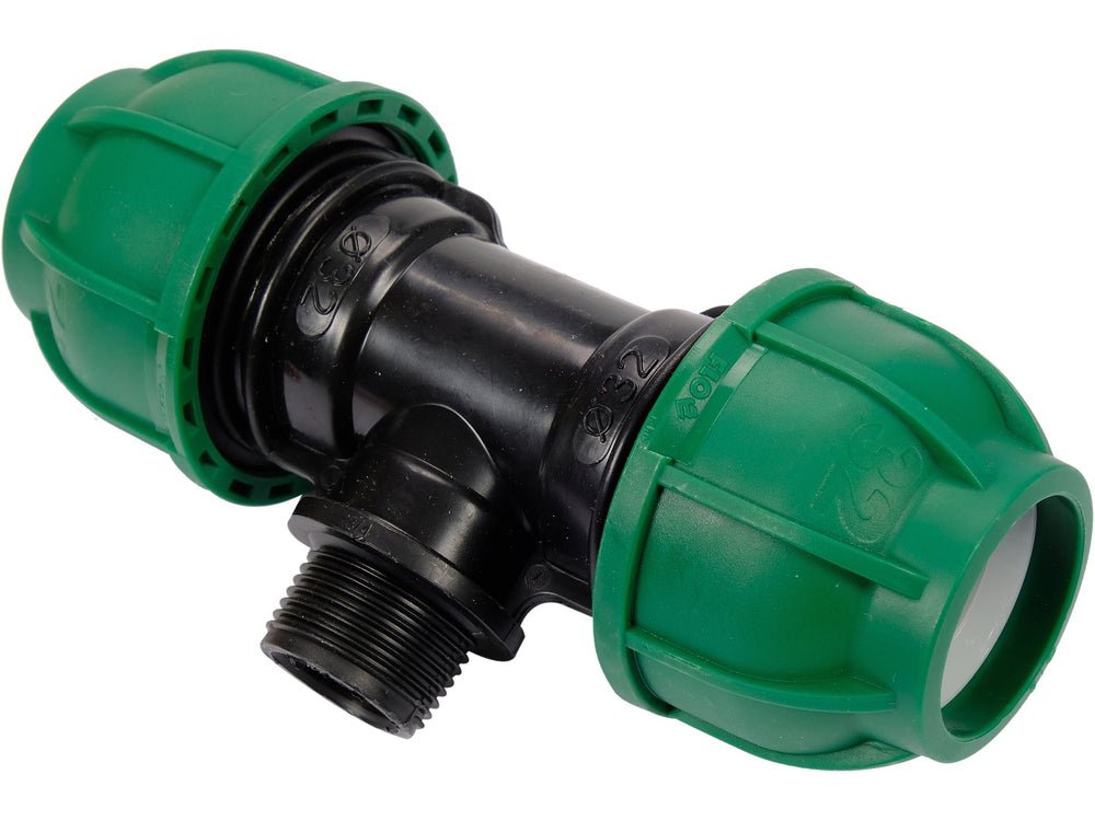 TEU COMPRESIUNE FILET EXTERIOR 32MMX3/4''X32MM Flo 88906 Flo - scule electrice si unelte profesionale - BricoMart