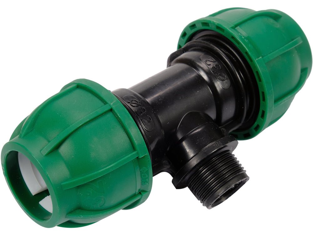 TEU COMPRESIUNE FILET EXTERIOR 32MMX3/4''X32MM Flo 88906 Flo - scule electrice si unelte profesionale - BricoMart