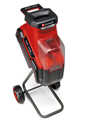 Tocator de crengi cu lame pe acumulator Einhell REDAXXO 36/25 Power X - Change 36 V, grosime maxima a crengii de 25 mm, 3 cutite reversibile din otel, sac de colectare de 55 l, maner de transport, impingator Einhell - scule electrice si unelte profesionale - BricoMart