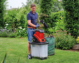 Tocator electric de crengi si resturi vegetale cu lame Einhell GC - KS 2540 CB, 2.500 W, grosime maxima a crengilor de 40 mm, 2 lame reversibile din otel, cutie de colectare de 55 L, maner de transport, compactor Einhell - scule electrice si unelte profesionale - BricoMart