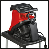 Tocator electric de crengi si resturi vegetale cu lame Einhell GC - KS 2540 CB, 2.500 W, grosime maxima a crengilor de 40 mm, 2 lame reversibile din otel, cutie de colectare de 55 L, maner de transport, compactor Einhell - scule electrice si unelte profesionale - BricoMart