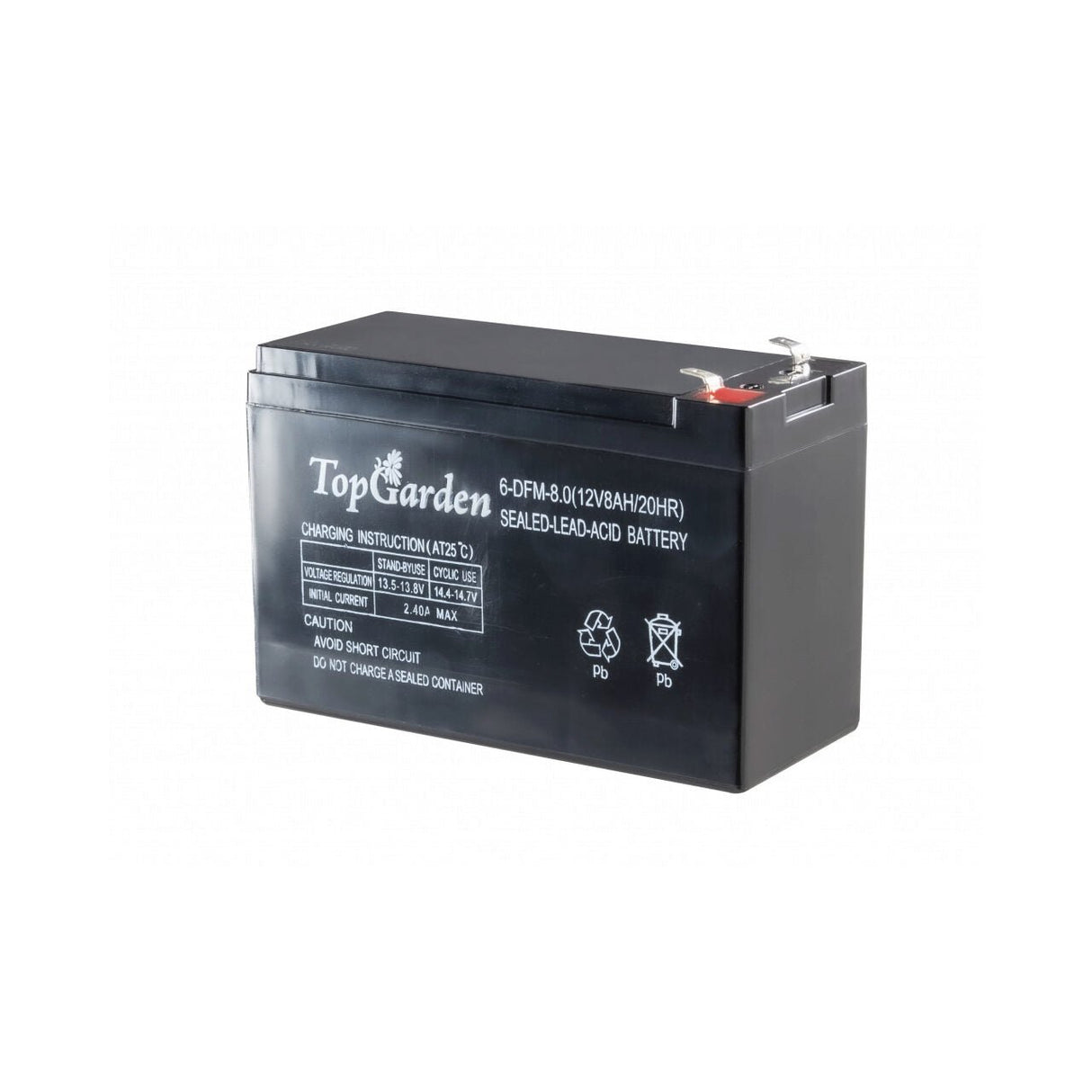 TOP GARDEN Acumulator 12V/8Ah pentru pulverizator electric TG Lead acid battery 12V / 8AH Top Garden - scule electrice si unelte profesionale - BricoMart