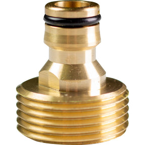 TOP GARDEN Adaptor robinet 1” filet exterior alama TG Material: alama Material durabil care garantează o durată lungă de viață Conexiune cu fir extern Top Garden - scule electrice si unelte profesionale - BricoMart
