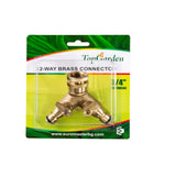 TOP GARDEN Conector 2 cai ¾” ½” alama filet interior TG Top Garden - scule electrice si unelte profesionale - BricoMart
