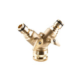 TOP GARDEN Conector 2 cai ¾” ½” alama filet interior TG Top Garden - scule electrice si unelte profesionale - BricoMart