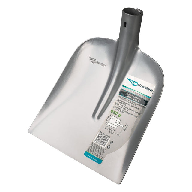 TOP GARDEN Lopata calita pentru carbune, fara maner TG Foarte solid si rezistent Tabla din otel calit Vopsit in camp electrostatic Top Garden - scule electrice si unelte profesionale - BricoMart