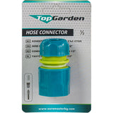 TOP GARDEN Mufa conectoare cu stop 1/2” TG Opreste apa la decuplare Top Garden - scule electrice si unelte profesionale - BricoMart