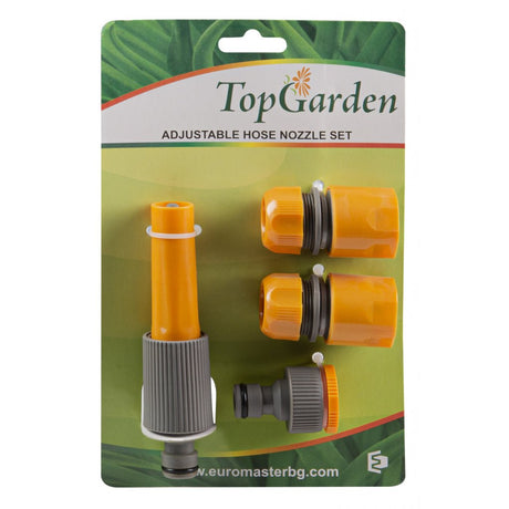 TOP GARDEN Pistol pentru stropit multifunctional cu accesorii TG Corp din plastic Top Garden - scule electrice si unelte profesionale - BricoMart