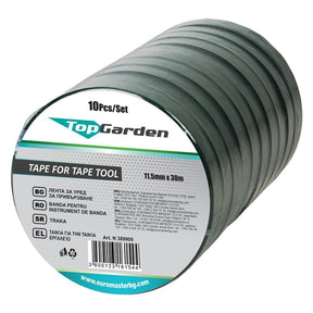 TOP GARDEN Set 10 benzi 11.5 mm x 30m pentru aparat de legat plante TG Set 10 bucati Top Garden - scule electrice si unelte profesionale - BricoMart
