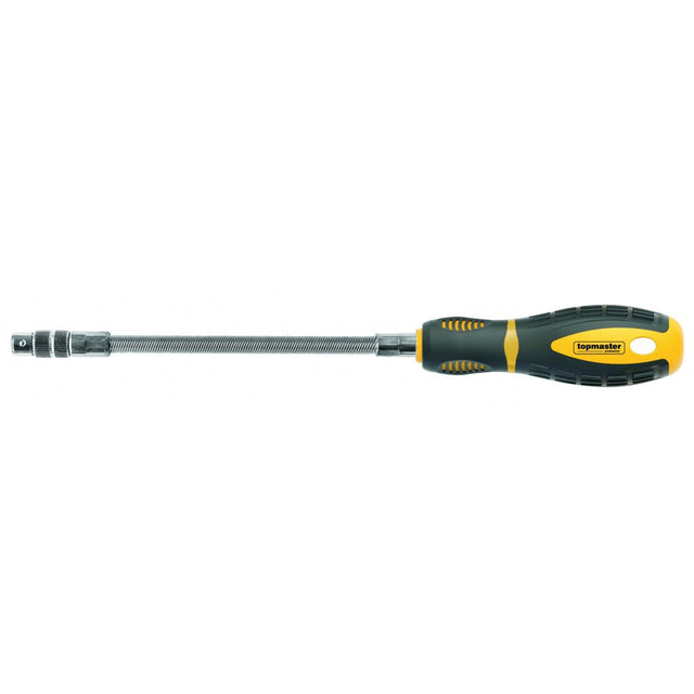TOP MASTER PRO 1/4" Maner ptr tubulare flexibil 294mm Cr - V TMP Flexibil Maner in doua straturi pentru prindere mai buna Top Master Pro - scule electrice si unelte profesionale - BricoMart