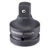 TOP MASTER PRO Adaptor 1“F X 3/4” M Material: otel crom - vanadiu de inalta calitate 50BV30. Cu acoperire anticoroziune Top Master Pro - scule electrice si unelte profesionale - BricoMart