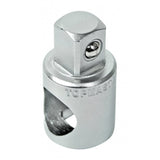 TOP MASTER PRO Adaptor pt. "T" 1/2" F - 3/8" M TMP Material: otel crom - vanadiu de inalta calitate Standard - DIN3120 Adaptor 1/2 "F la 13/8" M Adaptor pentru levier Top Master Pro - scule electrice si unelte profesionale - BricoMart