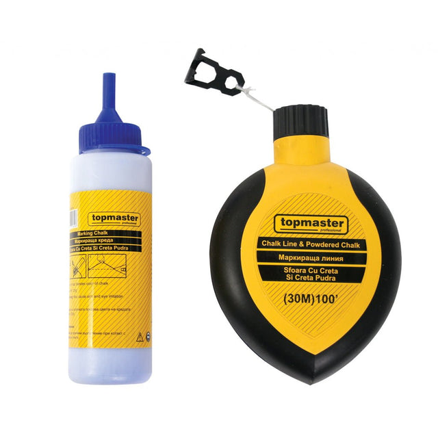 TOP MASTER PRO Ata si creta ptr trasat linii TMP Rezistent la stergere dupla aplicare Top Master Pro - scule electrice si unelte profesionale - BricoMart