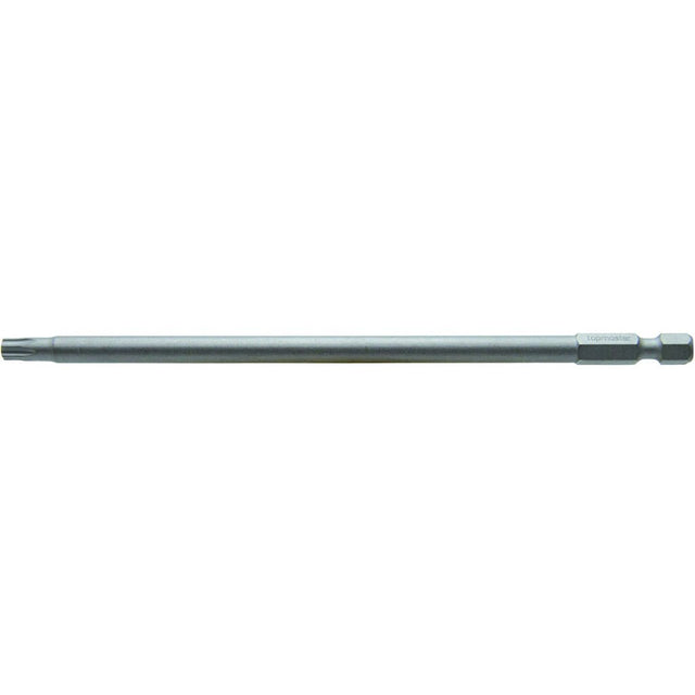 TOP MASTER PRO Bit TORX T10 150mm 1/4" TMP Material: otel calit S2 Duritate 59 - 60 HRC Lungime: 150mm Top Master Pro - scule electrice si unelte profesionale - BricoMart
