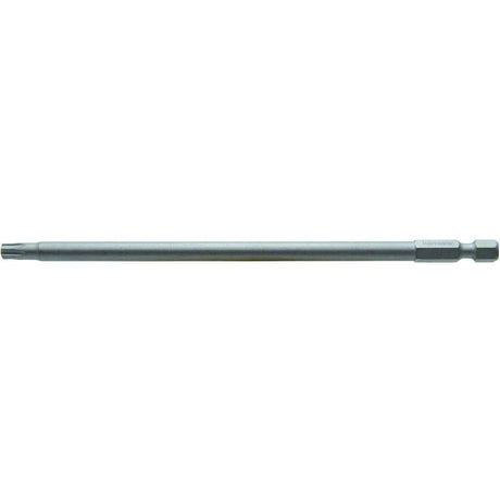 TOP MASTER PRO Bit TORX T25 150mm 1/4" TMP Material: otel calit S2 Duritate 59 - 60 HRC Lungime: 150mm Top Master Pro - scule electrice si unelte profesionale - BricoMart
