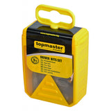 TOP MASTER PRO Biti surubelnita 10 buc/cutie PH2 x 50mm S2 HRC 59-60 TMP Material: otel calit SVCM Acoperire magnetica Lungime: 50mm Top Master Pro - scule electrice si unelte profesionale - BricoMart