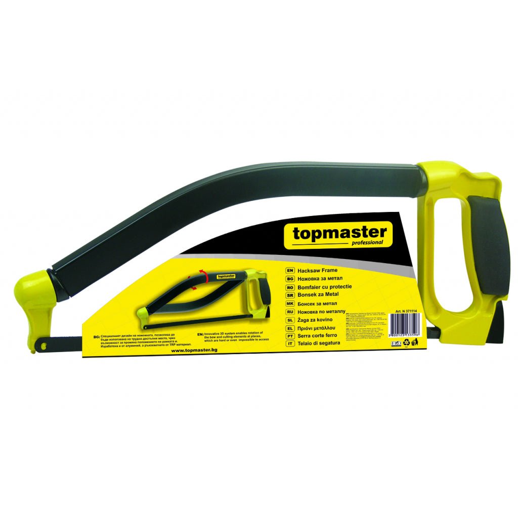 TOP MASTER PRO Bomfaier cu protectie 300mm 3D TMP Pentru spatii greu accesibile Material:aluminiu Top Master Pro - scule electrice si unelte profesionale - BricoMart