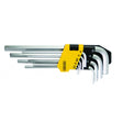 TOP MASTER PRO Chei imbus scurte "L" 1.5 - 10mm set 9pcs CR - V TMP Material: otel crom - vanadiu de inalta calitate Top Master Pro - scule electrice si unelte profesionale - BricoMart