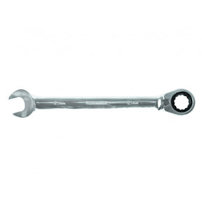 TOP MASTER PRO Cheie combinata cu clichet reversibil 15mm REVERS CR - V TMP Capatul cheii este inclinat cu 15 ° pentru lucru facil in spatii inaccesibile Material: otel crom - vanadiu de inalta cali Top Master Pro - scule electrice si unelte profesionale - BricoMart