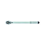 TOP MASTER PRO Cheie dinamometrica cu cliket 1/2" 210 Nm TMP Cutie de depozitare antisoc Material: otel crom - vanadiu de inalta calitate Setting on 2 scales Capacity: From 42 Nm - 21 Top Master Pro - scule electrice si unelte profesionale - BricoMart