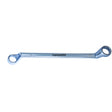 TOP MASTER PRO Cheie inelara cotita 17х19mm CR - V TMP Material: otel crom - vanadiu de inalta calitate Capetele cheii sunt indoite sub 70 ° pentru acces total in spatii dificil Top Master Pro - scule electrice si unelte profesionale - BricoMart