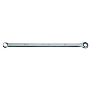 TOP MASTER PRO Cheie inelara cu clichet 10mm CR - V TMP Material: otel crom - vanadiu de inalta calitate Brat lung Top Master Pro - scule electrice si unelte profesionale - BricoMart