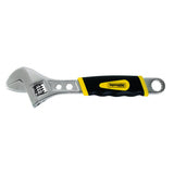 TOP MASTER PRO Cheie reglabila-maner ergonomic 250mm TMP Material: otel crom-vanadiu de inalta calitate presat la cald Falci inclinate la 23° pentru acces facil Top Master Pro - scule electrice si unelte profesionale - BricoMart