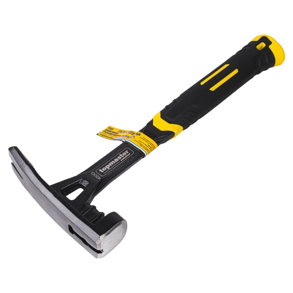 TOP MASTER PRO Ciocan cofraje cu maner antivibratie 600 G TMP Construcție monolitică din oțel – asigură durată lungă de viață și rezistență ridicată la deformare Cap din oțel C45 Des Top Master Pro - scule electrice si unelte profesionale - BricoMart