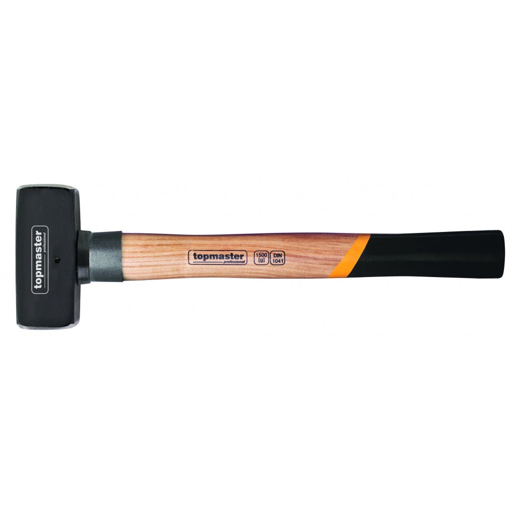 TOP MASTER PRO Ciocan patrat 1000g TMP Material: otel calit Maner din lemn de frasin tratat Top Master Pro - scule electrice si unelte profesionale - BricoMart