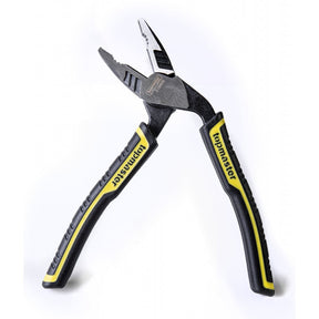 TOP MASTER PRO Cleste combinat cu cap indoit 190mmTMP Pârghie mare - cu 35% mai puțin efort decât modelul standard Material:otel Cr-Ni Specially shaped jaws Top Master Pro - scule electrice si unelte profesionale - BricoMart
