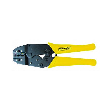 TOP MASTER PRO Cleste cu clichet pt sertizat papuci 0.5 - 6.0mm TMP Mecanism cu clichet Maner ergonomic Top Master Pro - scule electrice si unelte profesionale - BricoMart