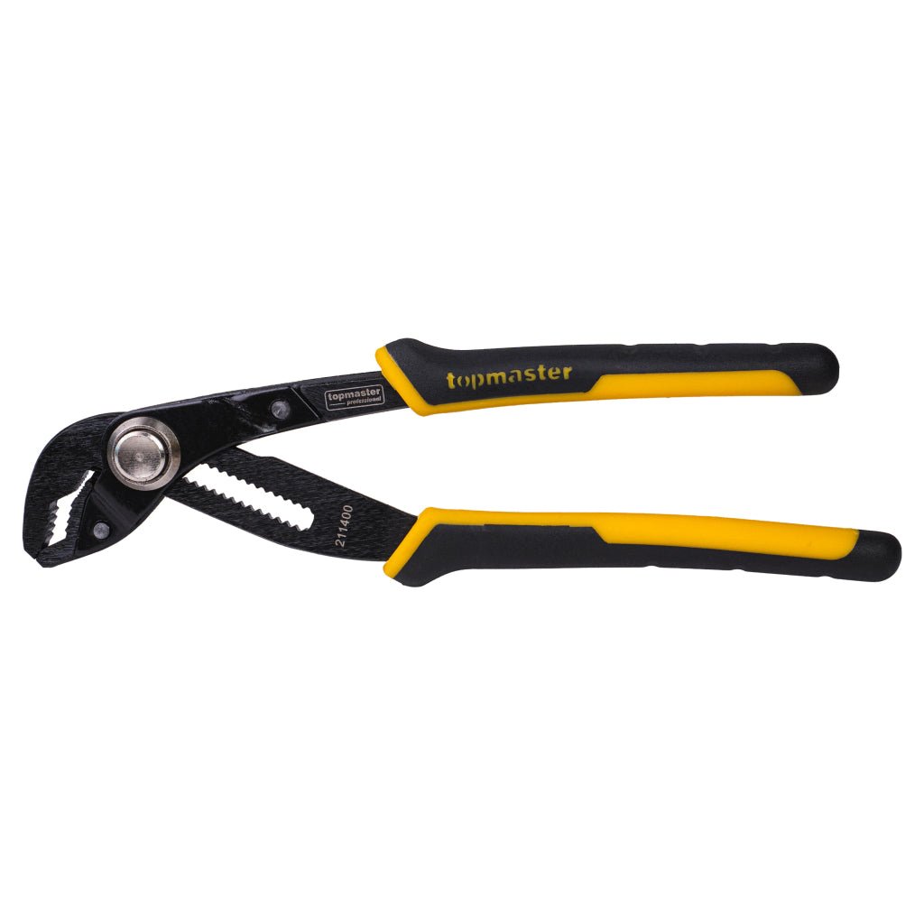 TOP MASTER PRO Cleste instalator 200mm Cr - V TMP Reglaj cu 17 pozitii Material:otel crom - vanadiu Top Master Pro - scule electrice si unelte profesionale - BricoMart
