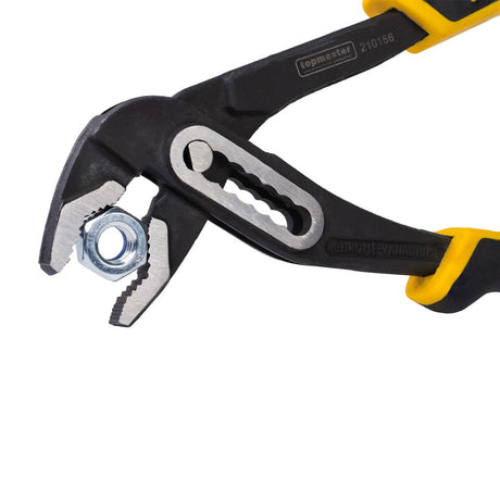 TOP MASTER PRO Cleste instalator type D4 250mm CR - V TMP Suprafete asimetice romboide pentru aderenta optima Dinti caliti prin inductie Top Master Pro - scule electrice si unelte profesionale - BricoMart